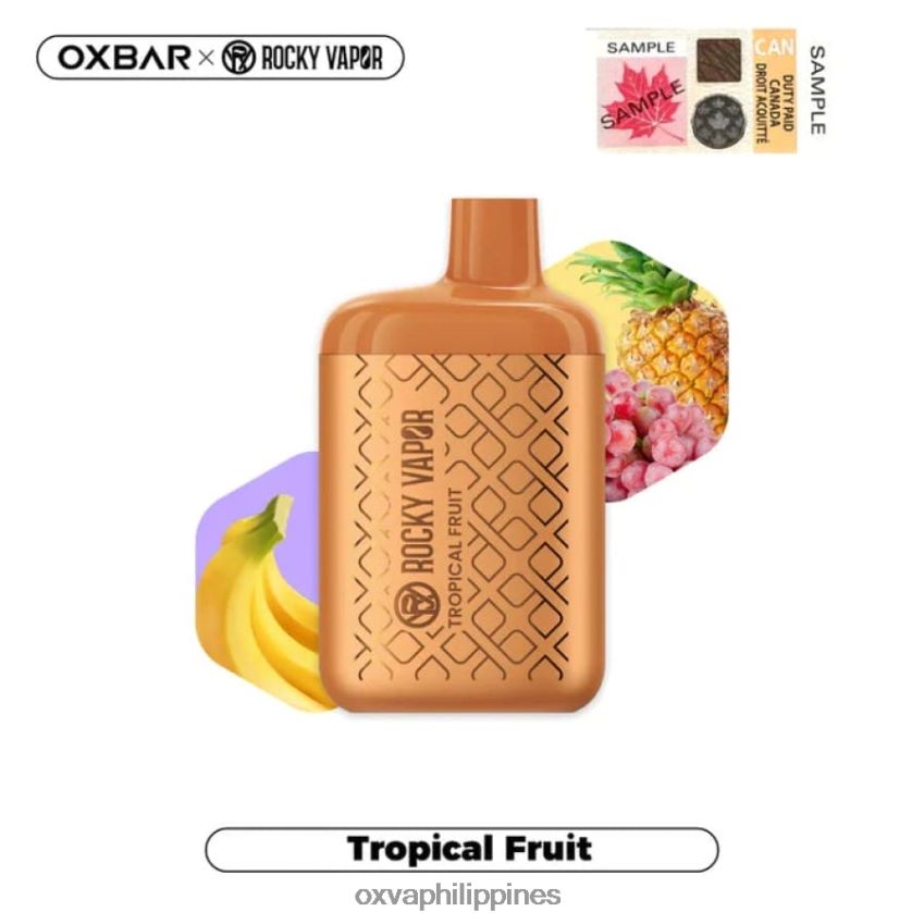 OXVA Philippines website - TROPICAL FRUIT 84048D34 OXVA OXBAR 4500