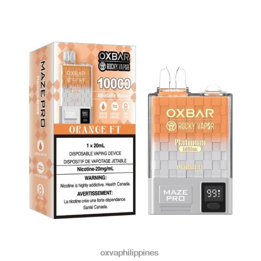 OXVA official store Philippines - ORANGE FT 84048D15 OXVA OXBAR MAZE PRO 10000