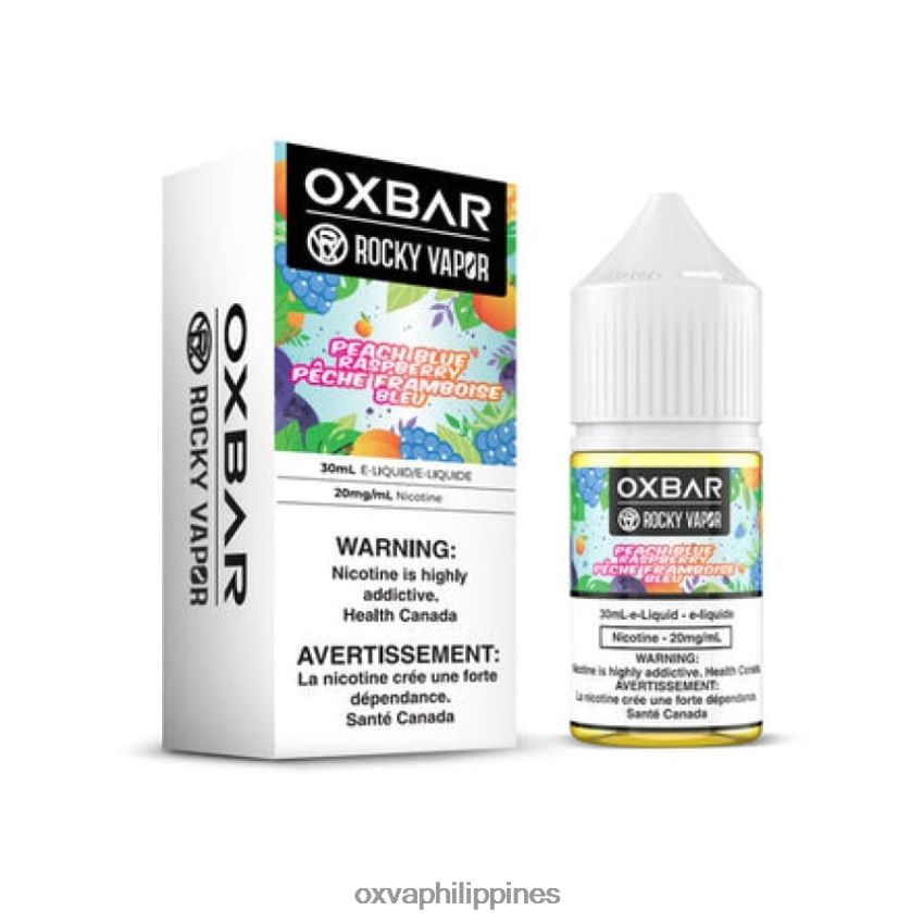 OXVA Philippines - PEACH BLUE RASPBERRY 84048D62 OXVA OXBAR 30ML SALT NIC
