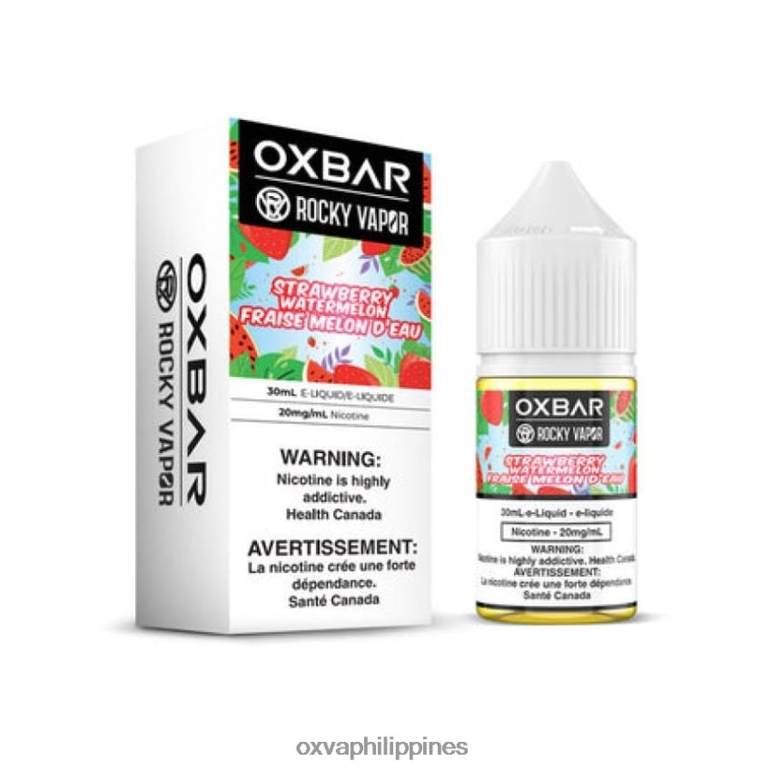 OXVA Philippines website - STRAWBERRY WATERMELON 84048D54 OXVA OXBAR 30ML SALT NIC