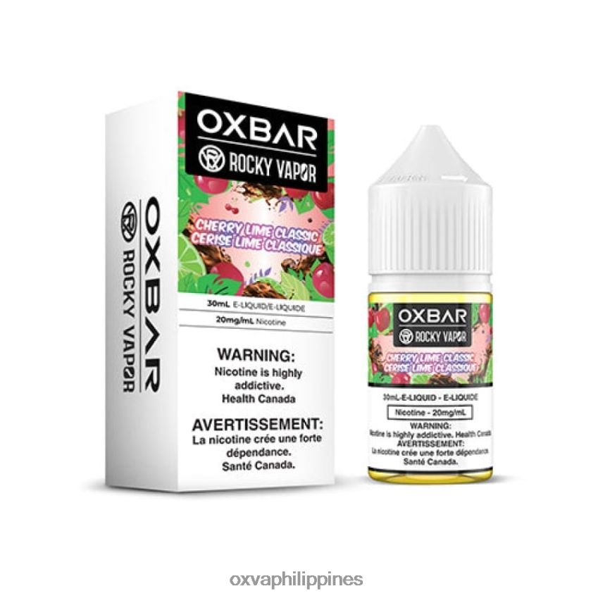 OXVA shop Philippines - CHERRY LIME CLASSIC 84048D49 OXVA OXBAR 30ML SALT NIC