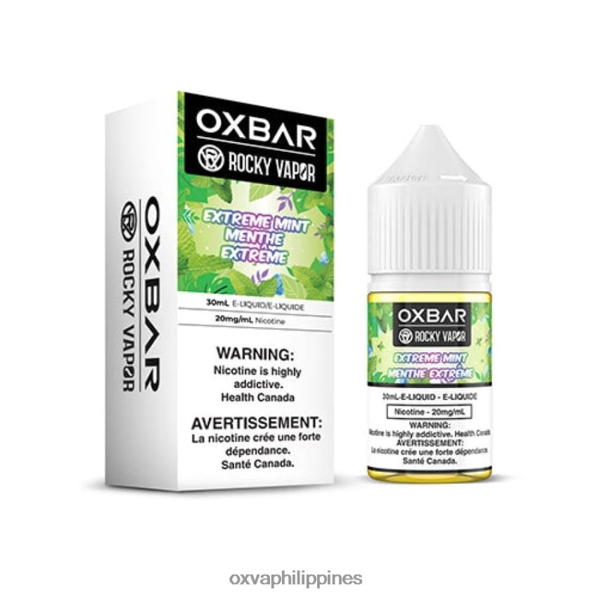 OXVA vape shop - EXTREME MINT 84048D48 OXVA OXBAR 30ML SALT NIC