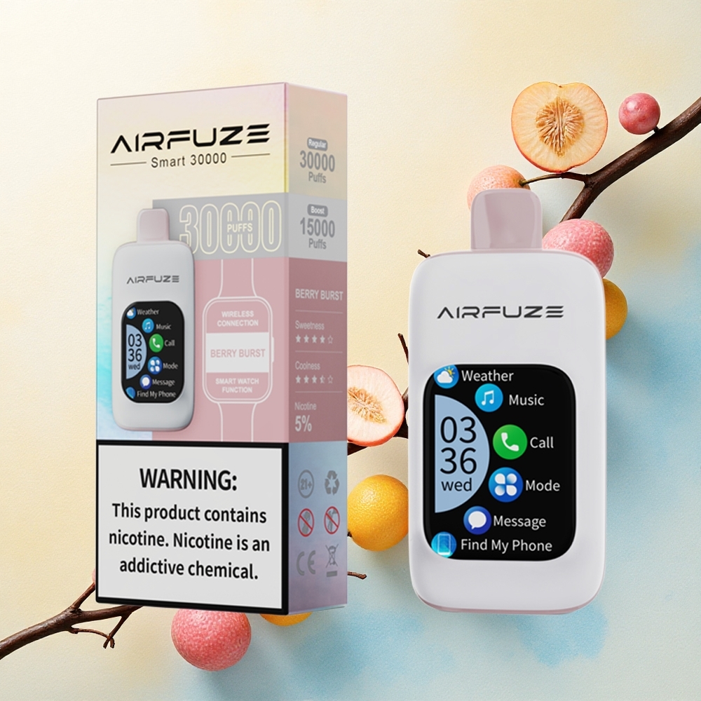 AirFuze Smart 30000 Berry Burst Touch 900mAh 5% Nicotine