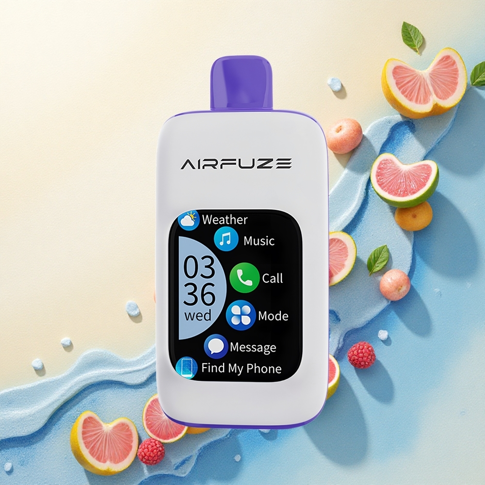 AirFuze Smart 30000 Blue Razz Ice Touch Screen 5% Nicotine