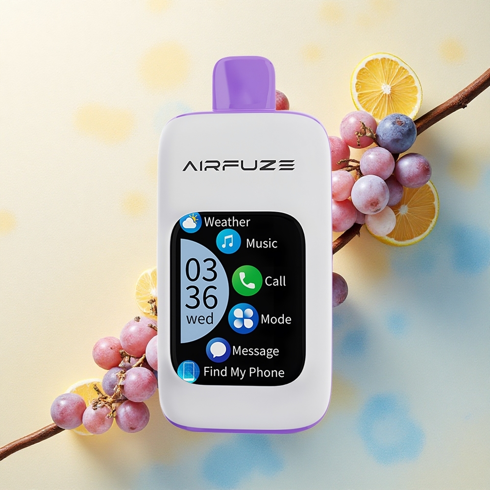 AirFuze Smart 30000 Grape Burst 5% Nicotine 900mAh