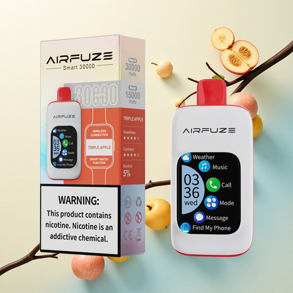 AirFuze Smart 30000 Triple Apple Touch 5% Nicotine