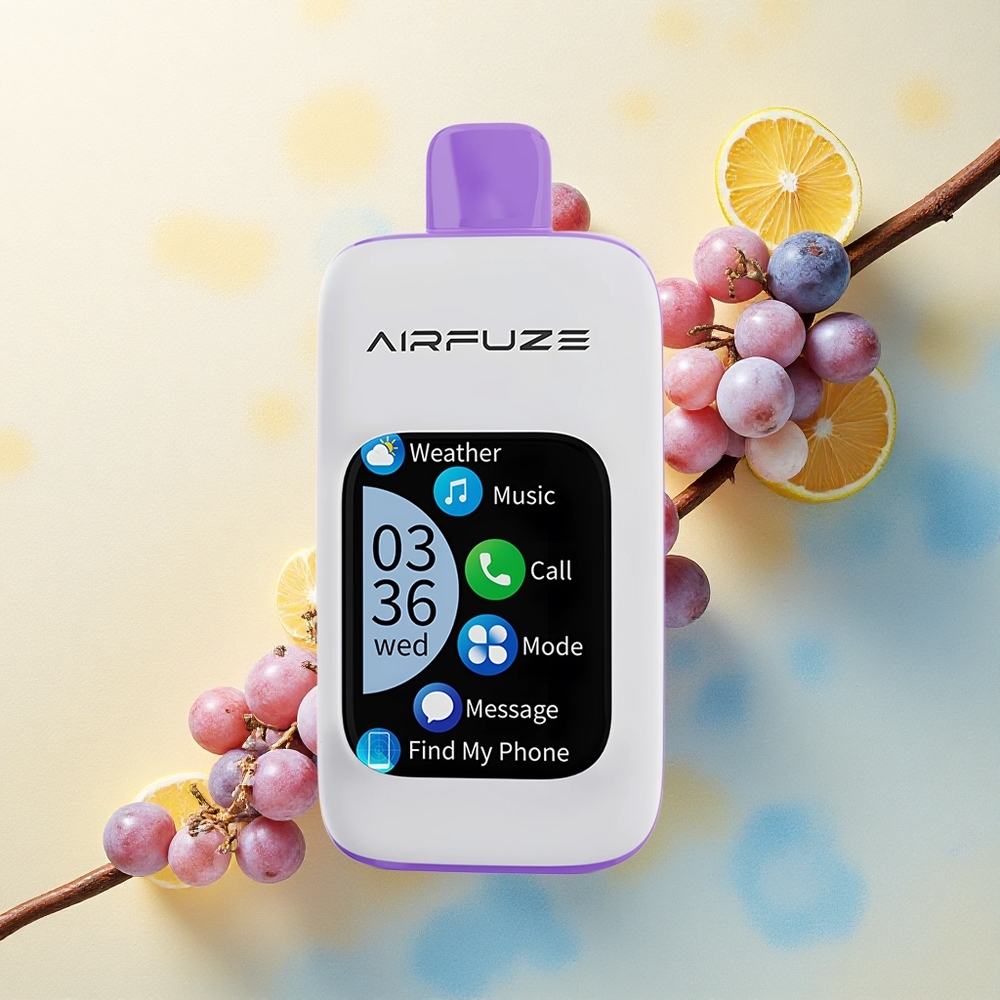 AirFuze Smart Pro 40000 Grape Burst 900mAh Wireless Music Vape