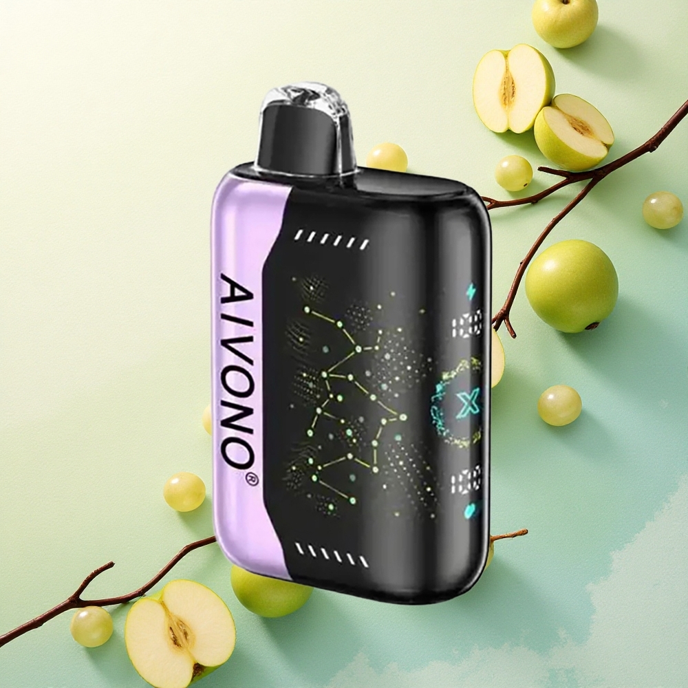 Aivono Aim Boom 25000 Green Apple Grape 650mAh 1.2ohm Mesh