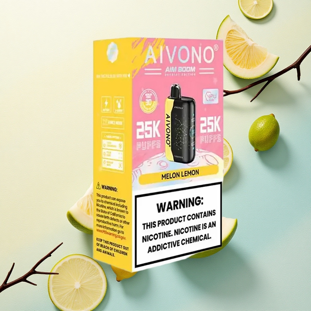 Aivono Aim Boom 25000 Melon Lemon Mesh 650mAh