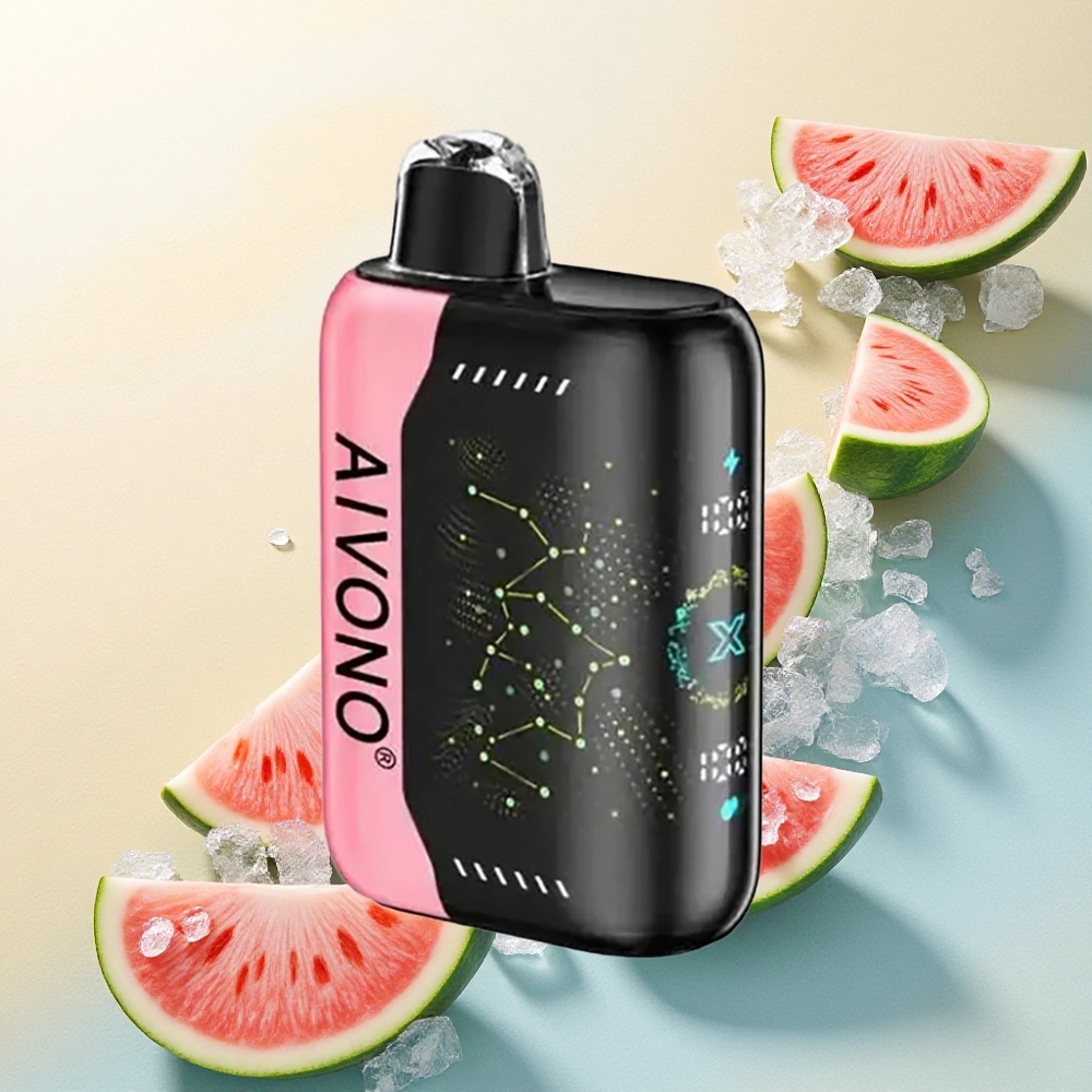 Aivono Aim Boom 25000 Watermelon Ice 650mAh Zero Nicotine 1.2ohm Mesh