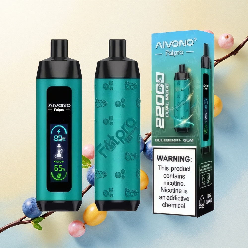 Aivono Aim Fatpro 22000 Blueberry Gun 600mAh 28ml Nicotine
