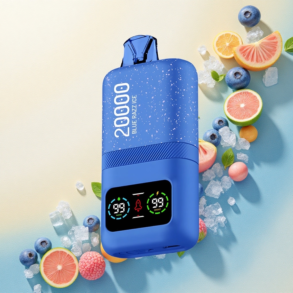 Aivono Aim Magic 20000 Blue Razz Ice 5% Nicotine Dual Mesh 600mAh