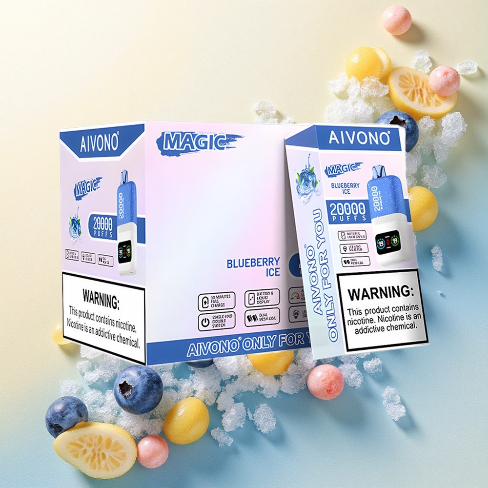 Aivono Aim Magic 20000 Blueberry Ice Dual Mesh 600mAh