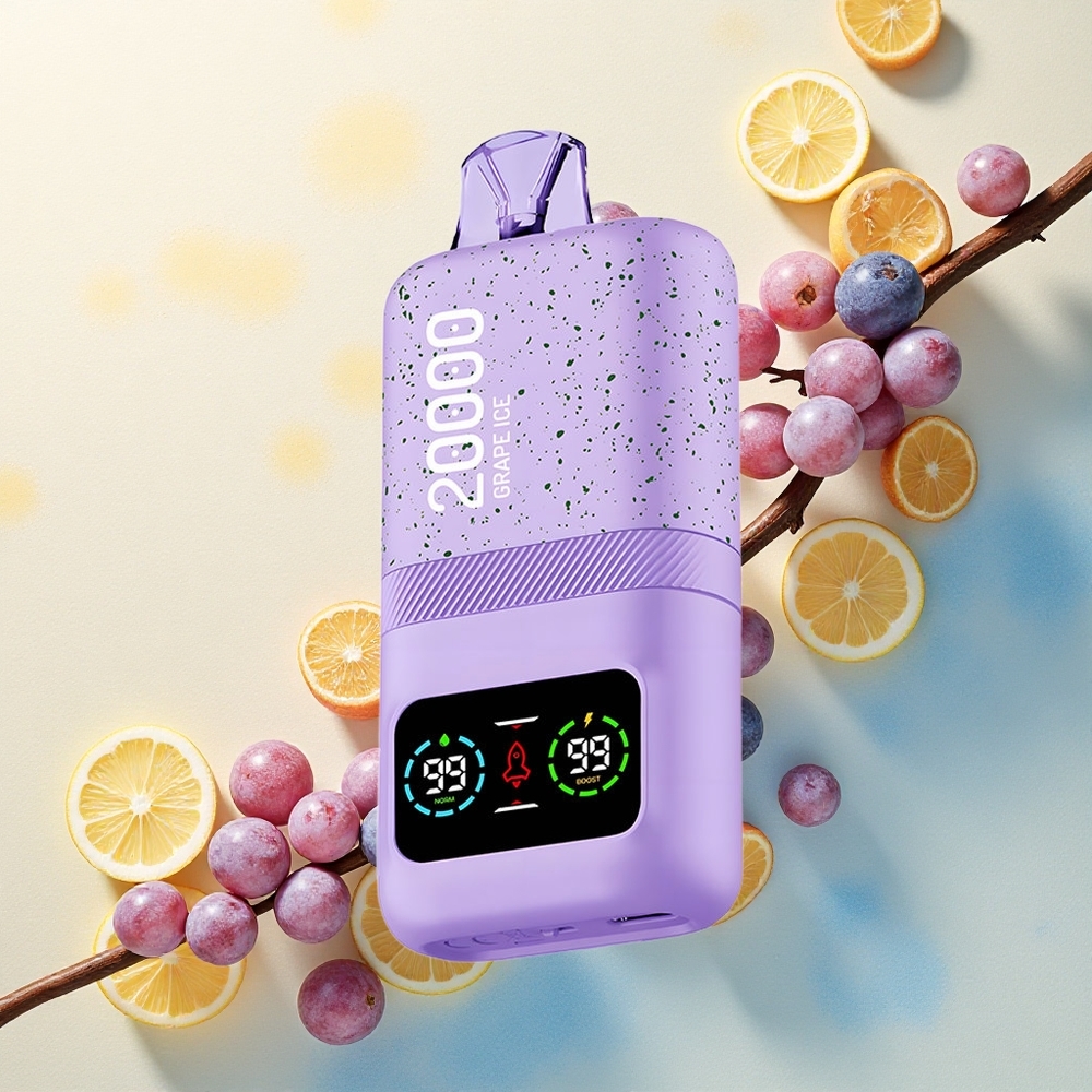 Aivono Aim Magic 20000 Grape Ice Dual Mesh 5% Nicotine