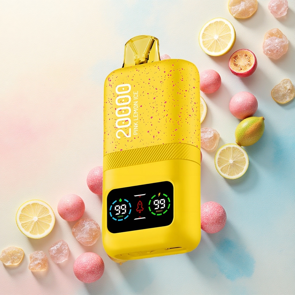 Aivono Aim Magic 20000 Pink Lemon Ice Dual Mesh 5% Nicotine 600mAh