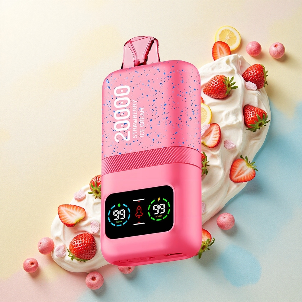 Aivono Aim Magic 20000 Strawberry Ice Cream Dual Mesh LCD 600mAh