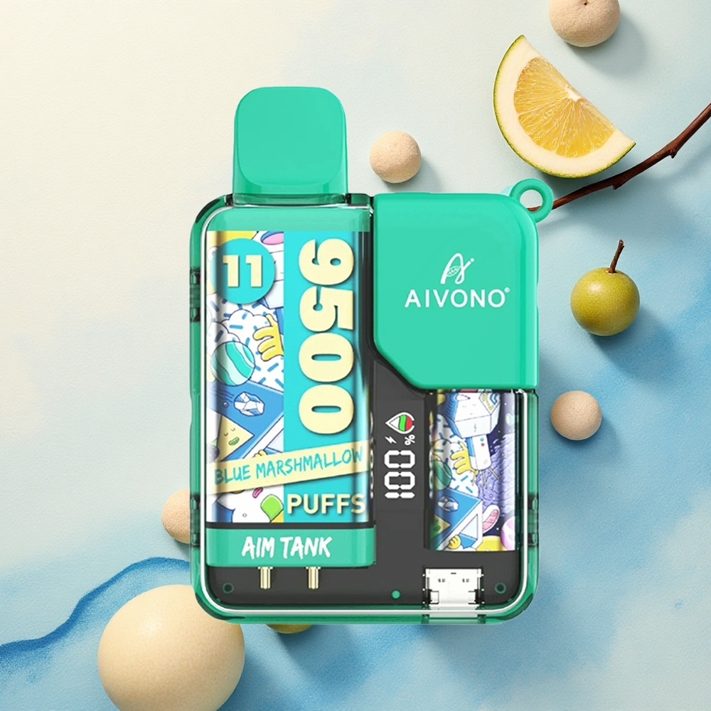Aivono Aim Tank 9500 Blue Marshmallow 650mAh 5% Nicotine