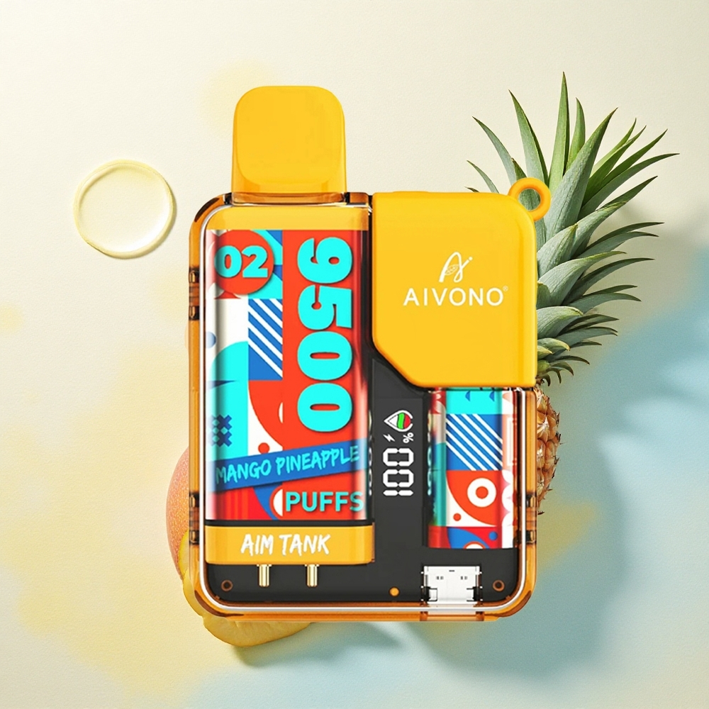 Aivono Aim Tank 9500 Mango Pineapple 650mAh 5% Nicotine