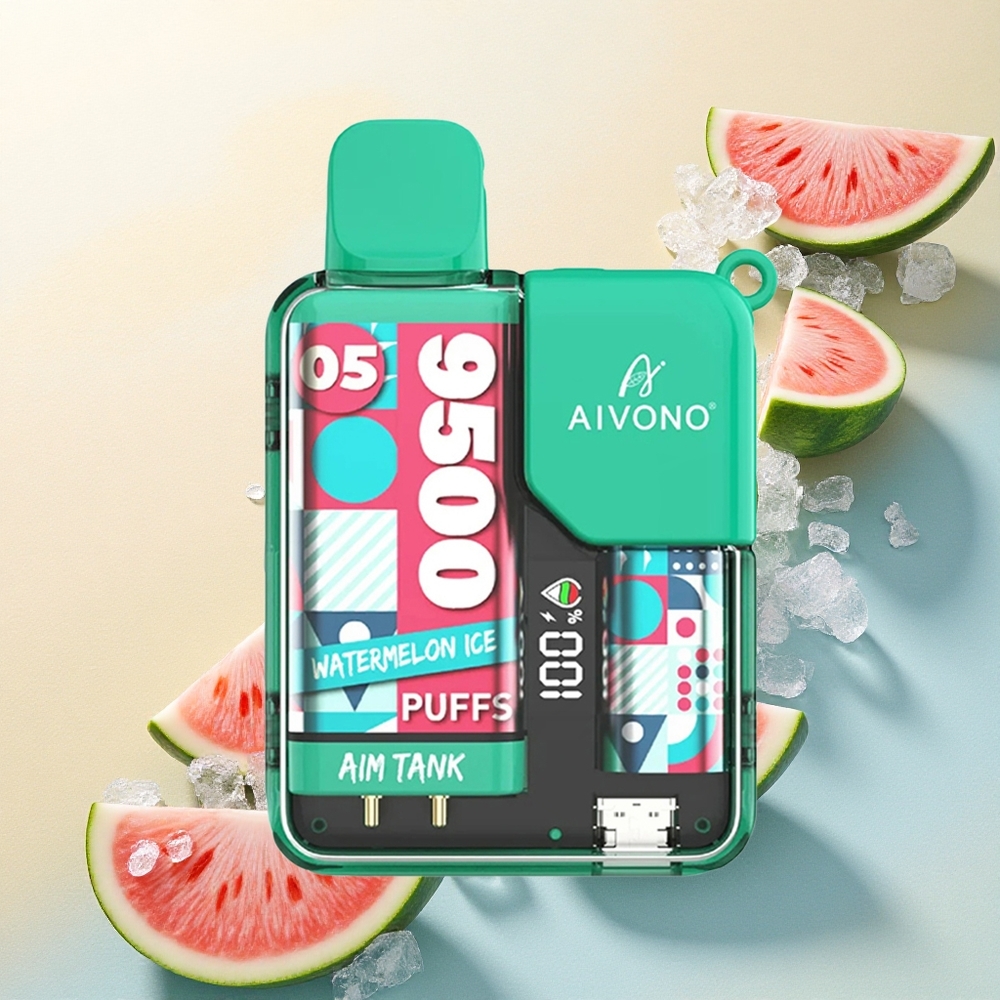 Aivono Aim Tank 9500 Watermelon Ice 650mAh 5% Nicotine